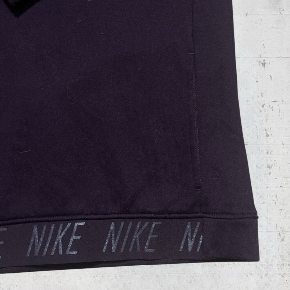 Nike Dri-Fit Funnel Cowl Neck Pullover Sweatshirt Logo Hemline Pockets XL - Picture 6 of 13